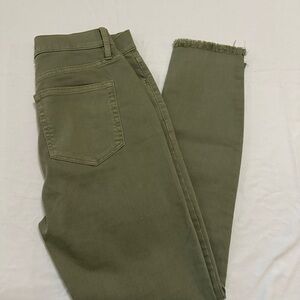 LOFT Olive Green Women's Jeans